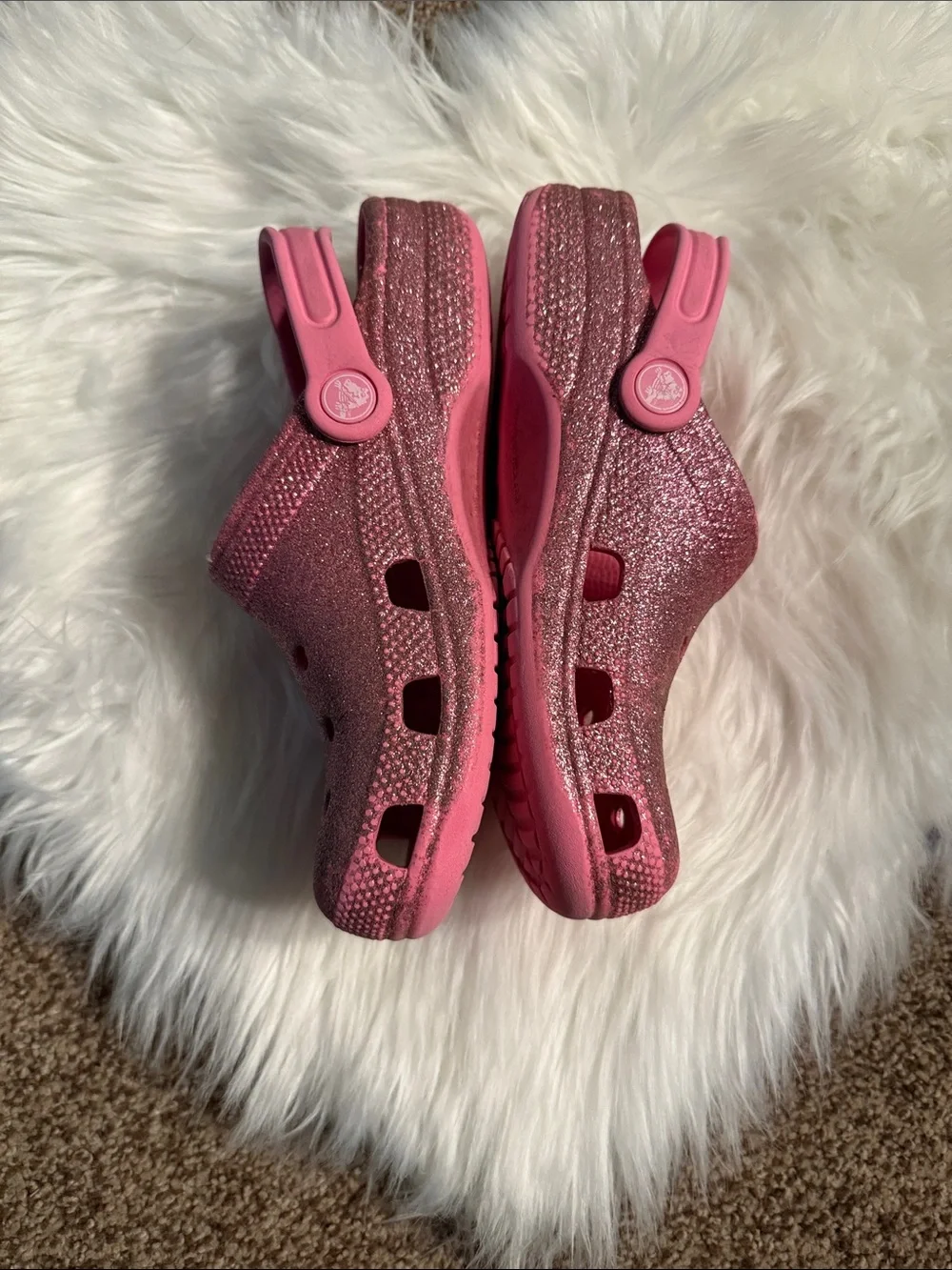 CROCS bright pink